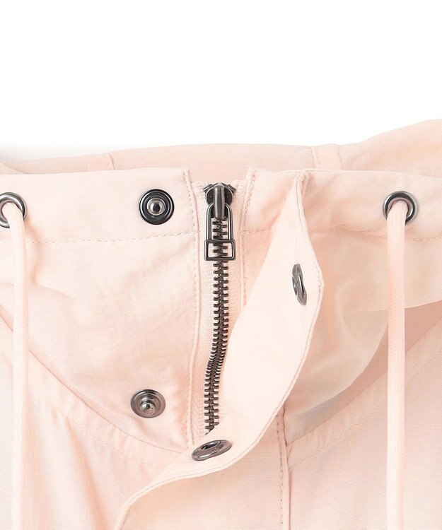 UNFILO ナイロンモッズコート ピンク