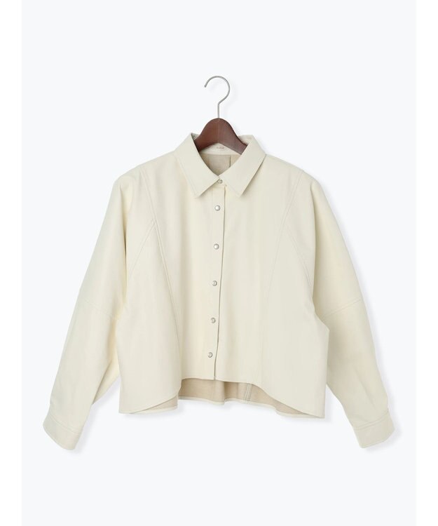 Te chichi ファブリックアソートクロップトシャツ《2025Autumn catalog vol.2 item》 オフホワイト