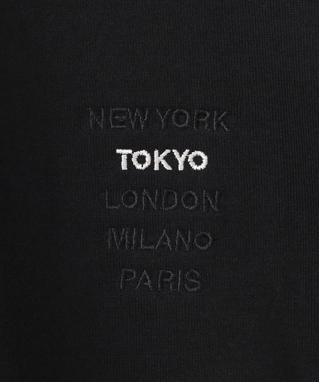 ICB L 【30th ANNIVERSARY】 TOKYOフォトプリント ロングスリーブTシャツ ブラック