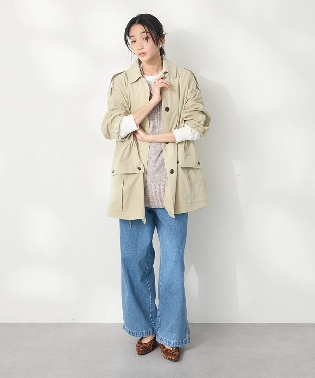 CRAFT STANDARD BOUTIQUE ユーティリティーステンカラーコート Beige
