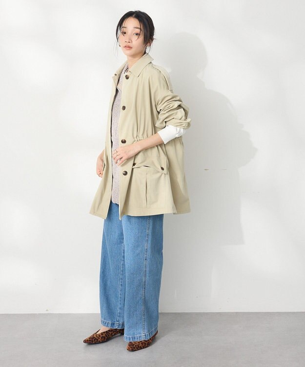 CRAFT STANDARD BOUTIQUE ユーティリティーステンカラーコート Beige