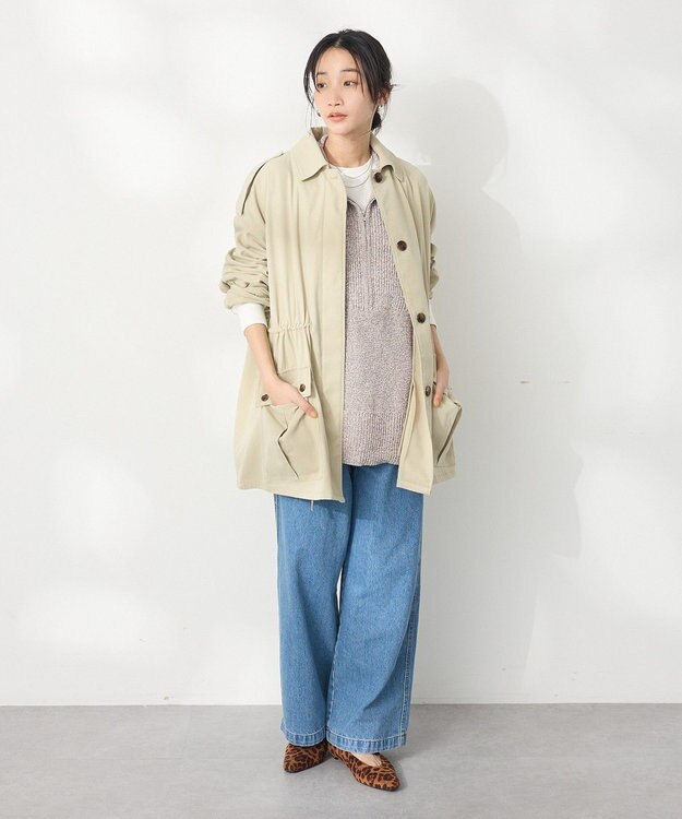 CRAFT STANDARD BOUTIQUE ユーティリティーステンカラーコート Beige