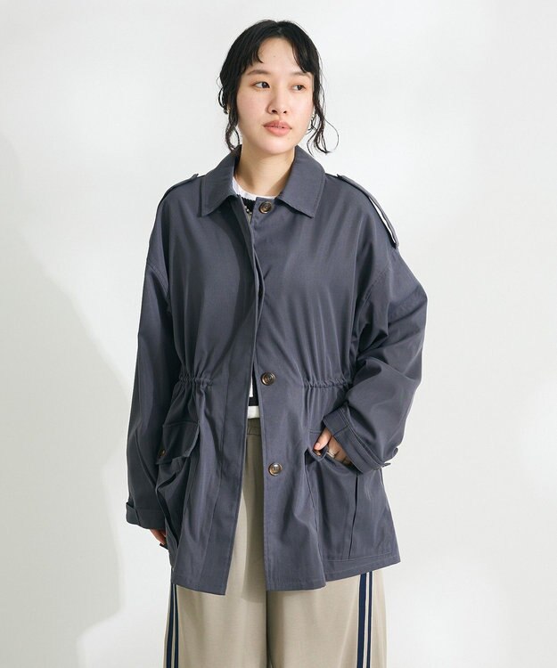 CRAFT STANDARD BOUTIQUE ユーティリティーステンカラーコート Beige