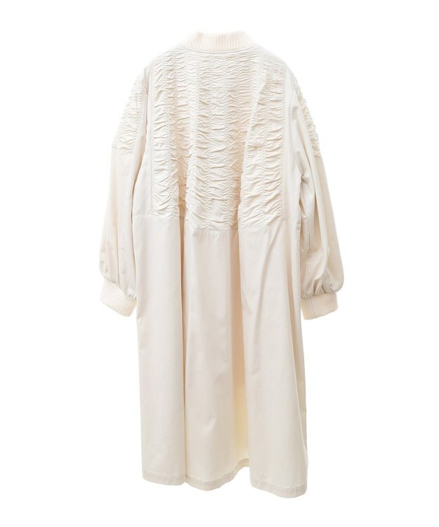 Green Parks ■ＥＳＣＡＲ　シャーリングロングコート Ivory