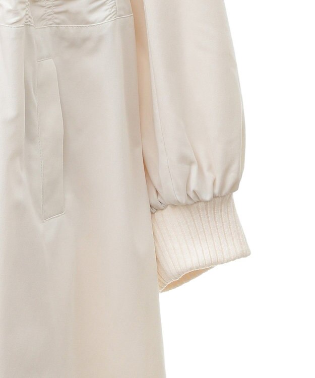 Green Parks ■ＥＳＣＡＲ　シャーリングロングコート Ivory