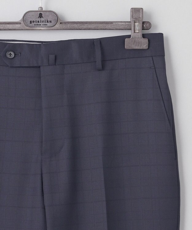 GOTAIRIKU オールシーズン対応【山栄毛織】 RETRO TECH スーツ ネイビー系4