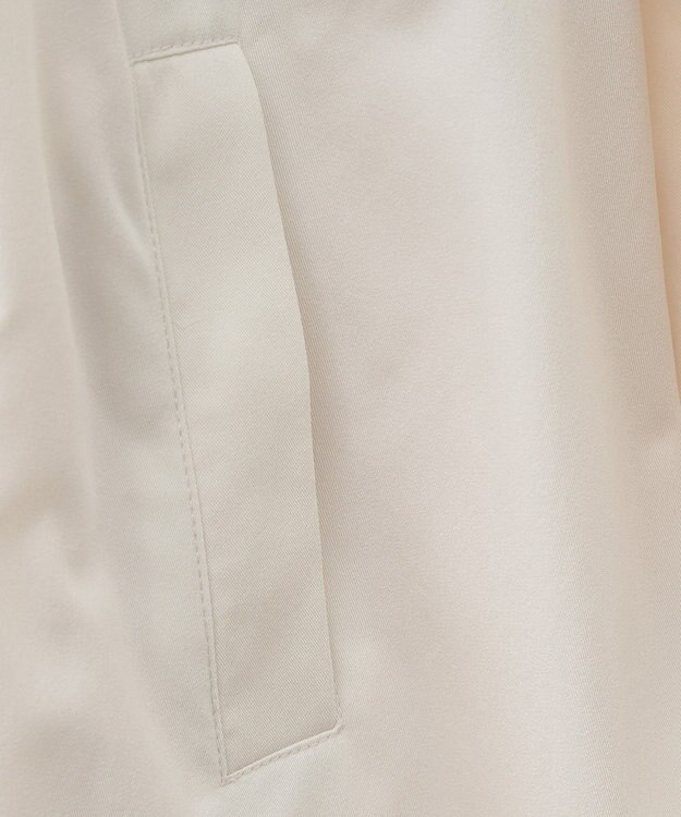 Green Parks ■ＥＳＣＡＲ　シャーリングロングコート Ivory