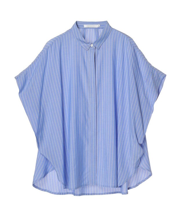 AMERICAN HOLIC サラックールフレンチスリーブシャツ Stripe Navy