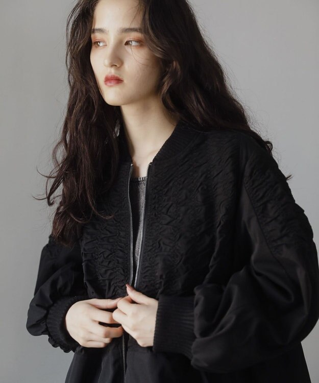 Green Parks ■ＥＳＣＡＲ　シャーリングロングコート Black