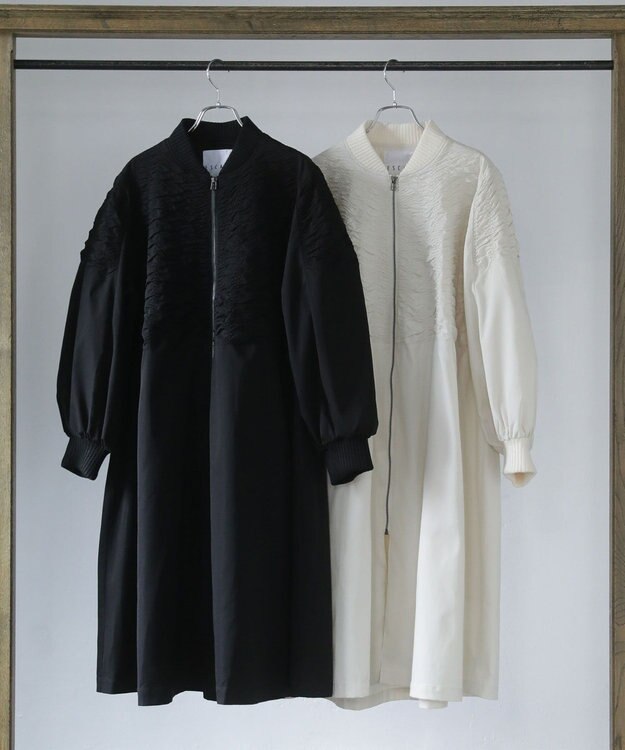 Green Parks ■ＥＳＣＡＲ　シャーリングロングコート Ivory