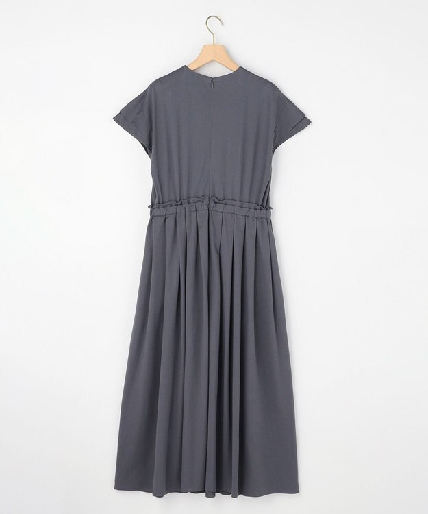 組曲 【先行予約】サマージャージーフィットアンドフレア ワンピース グレー系