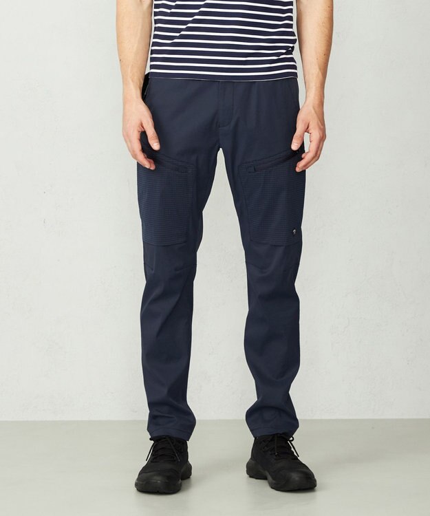 JOSEPH ABBOUD MOUNTAIN 【UNISEX】パワーストレッチリップコンビ パンツ ネイビー系
