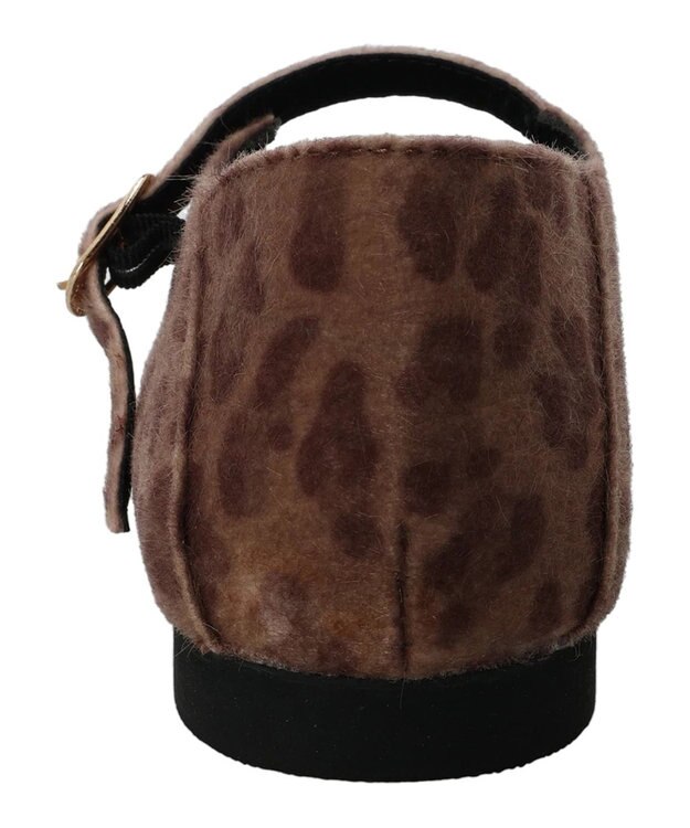 Green Parks ＲＵＰＩＳ．スクエアメリージェーンフラットパンプスII Leopard