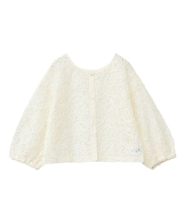 Green Parks ２ＷＡＹ　コードレースブラウス Ivory