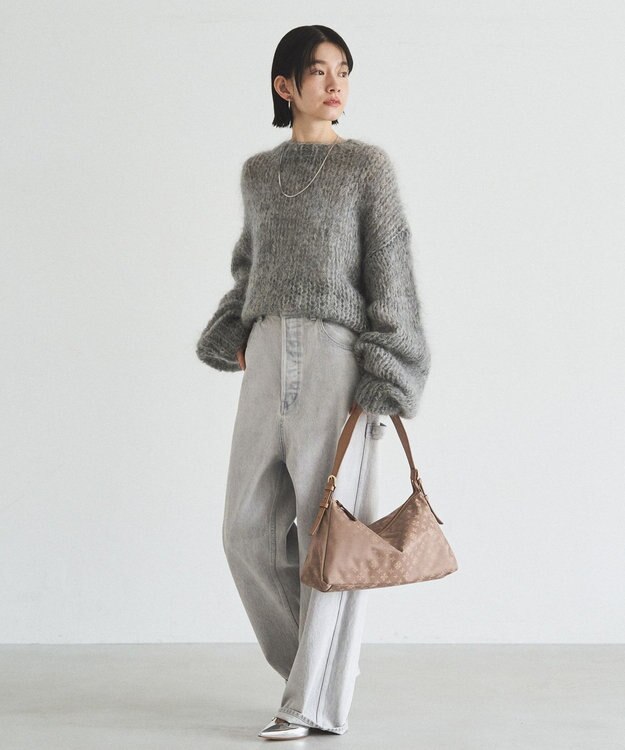 russet ナイロンジャガード2WAYショルダーバッグ(SF-274) Mocha