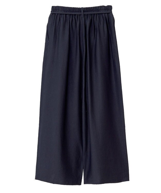 Green Parks 共ベルト付きツイルカラーパンツ Dark Navy