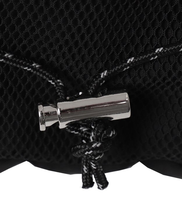 WEGO 【ユニセックス着用ITEM】コードデザインナップサック ブラック