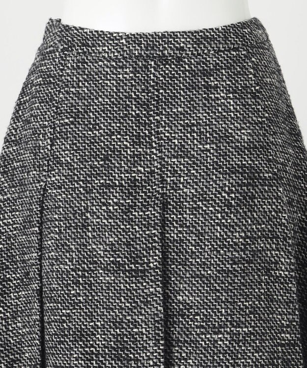 23区 S 【R(アール)】GIOLICAミックスツイードスカート ブラック系