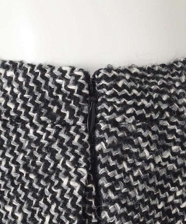 23区 S 【R(アール)】GIOLICAミックスツイードスカート ブラック系