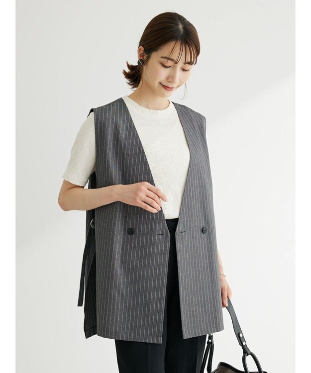 Green Parks アソート柄薄手ベスト