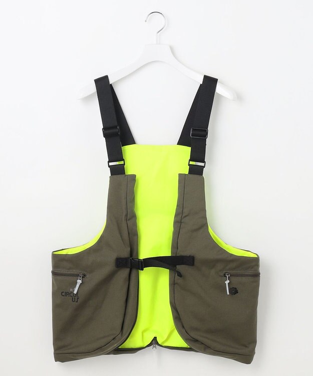 PW CIRCULUS 【GOLF OUT掲載アイテム】【着用可能BAG】【UNISEX】2WAY ウェアラブルバッグ  ゴルフ カーキ系