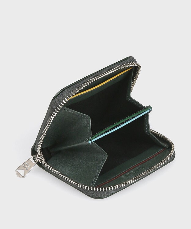 Paul Smith ワックスレザー コインケース グリーン