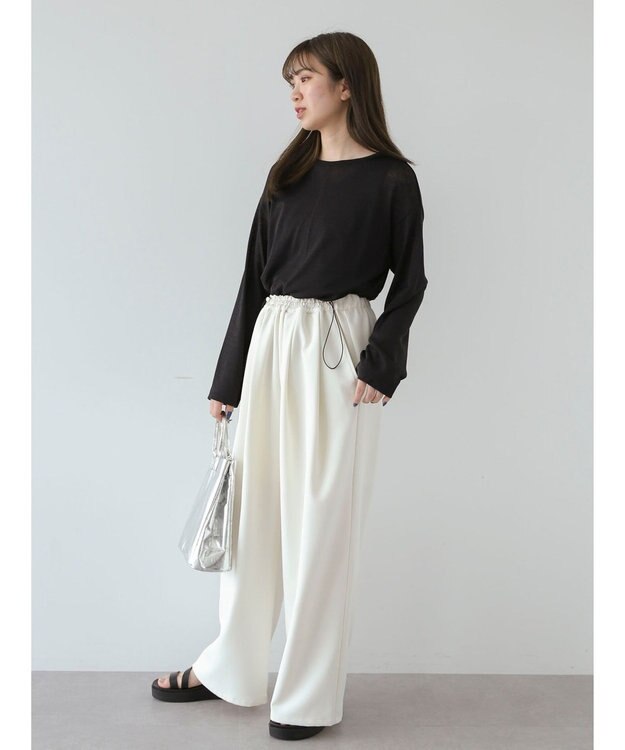 Green Parks シアーカットロンＴＥＥ Black