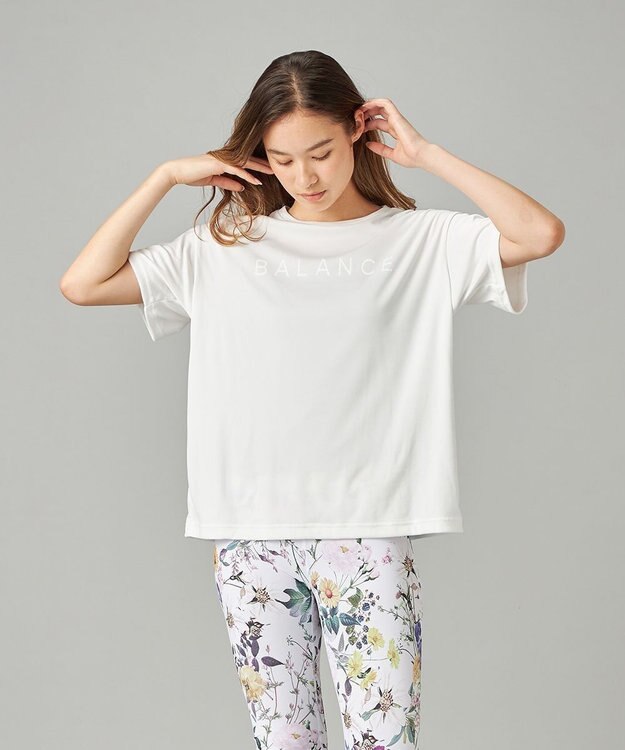 Chacott SmoothDry Tシャツ ホワイト