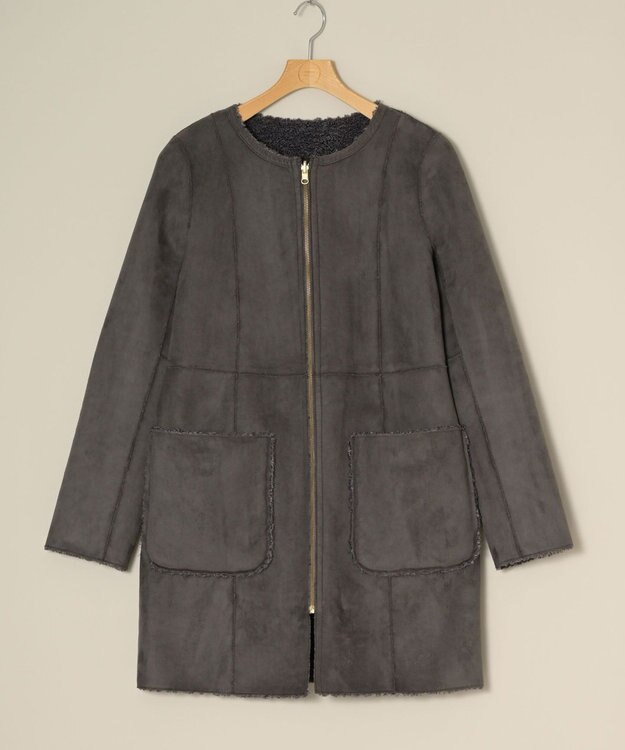 ONWARD Reuse Park 【組曲】コート秋冬 グレー