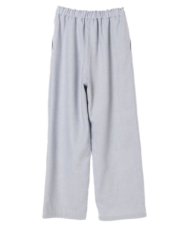 earth music&ecology ヘリンボーンイージーパンツ Light Gray