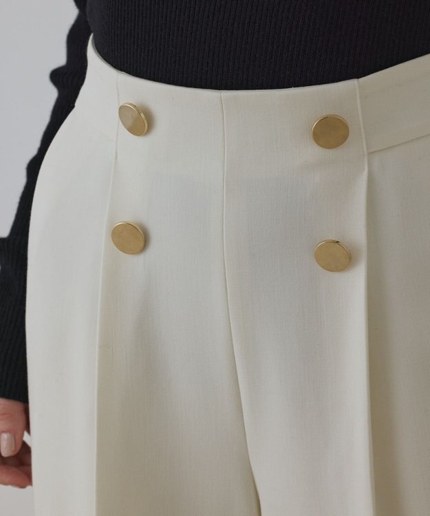 GRACE CONTINENTAL ダブルクロスマリンパンツ キナリ