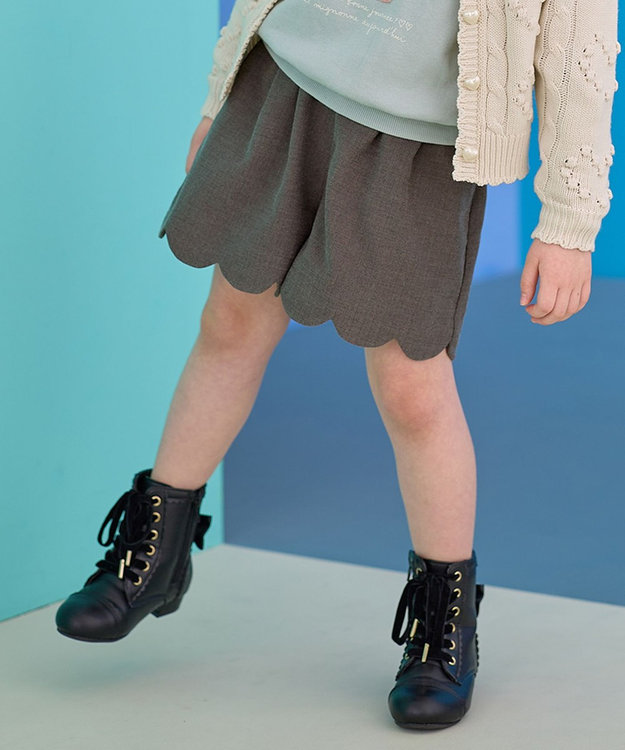 ミニ丈 へリンボン キュロット / ANY KIDS | ファッション通販 【公式