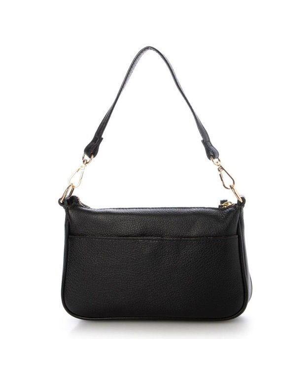 UNBILLION ペルケ perche / 2WAYラインテープショルダーバッグ チェックブラック