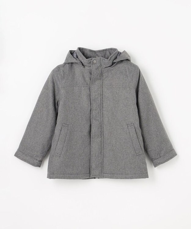 J.PRESS KIDS 【110-130cm】ライナー付き 3WAYコート グレー系