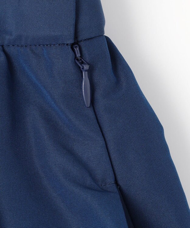 自由区 【撥水加工・洗える】エコタフタ スカート リッツブルー