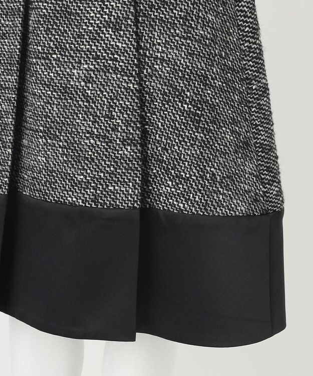 23区 S 【R(アール)】GIOLICAミックスツイードスカート ブラック系