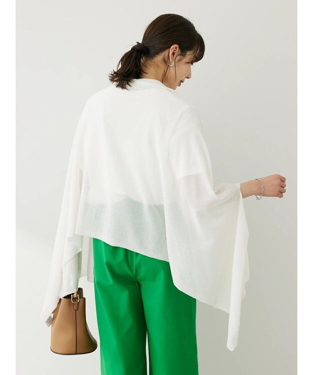 Green Parks Ｂ．ストールカーデ Off White