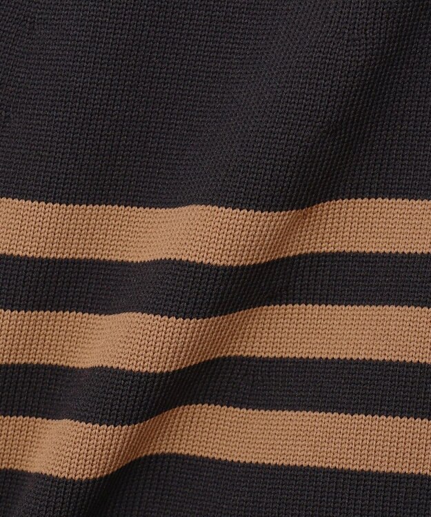 自由区 ポリエステルホールガーメント スカート ブラック×モカ