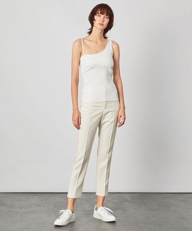 BEIGE， REDON / クロップドパンツ Ecru