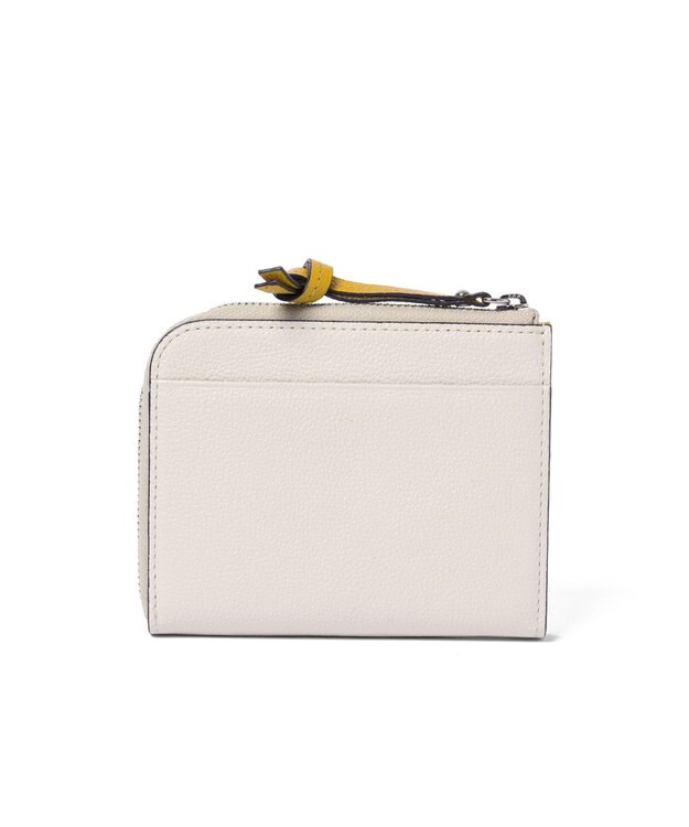 PELLE BORSA L字ファスナーコンパクト財布 Very Goods ベリーグッズ 7206 アイボリー