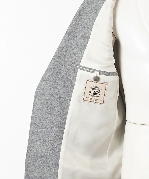 J.PRESS MEN 【WEB・一部店舗限定】プレーン スーツ ライトグレー系
