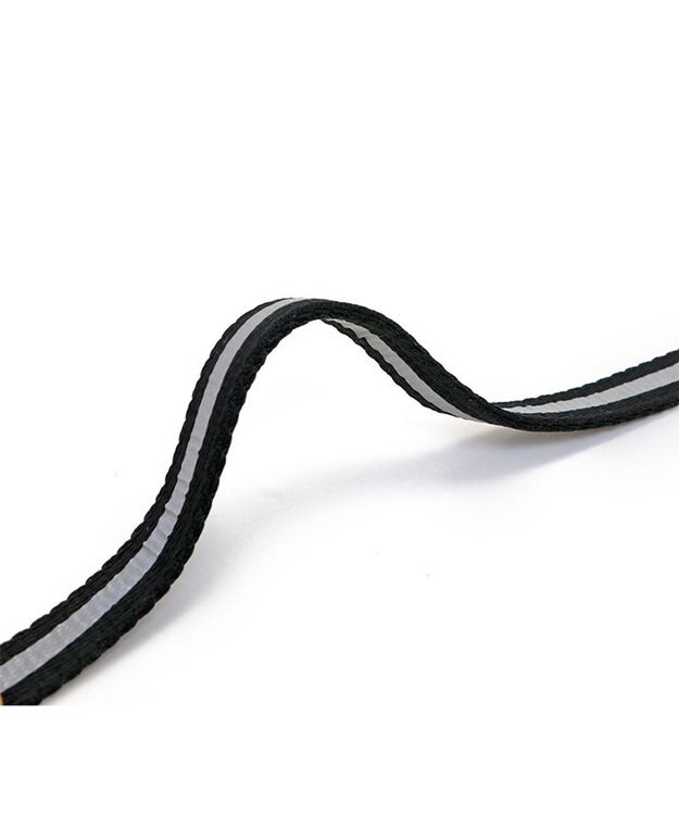 PET PARADISE 両面反射リード ブラック120cm【ＳＭ】 黒