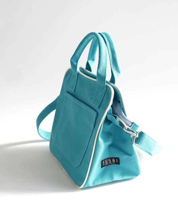 YUSHI ARLE - 2WAY SHOULDER 帆布手さげ&ショルダーバッグ コバルトブルー