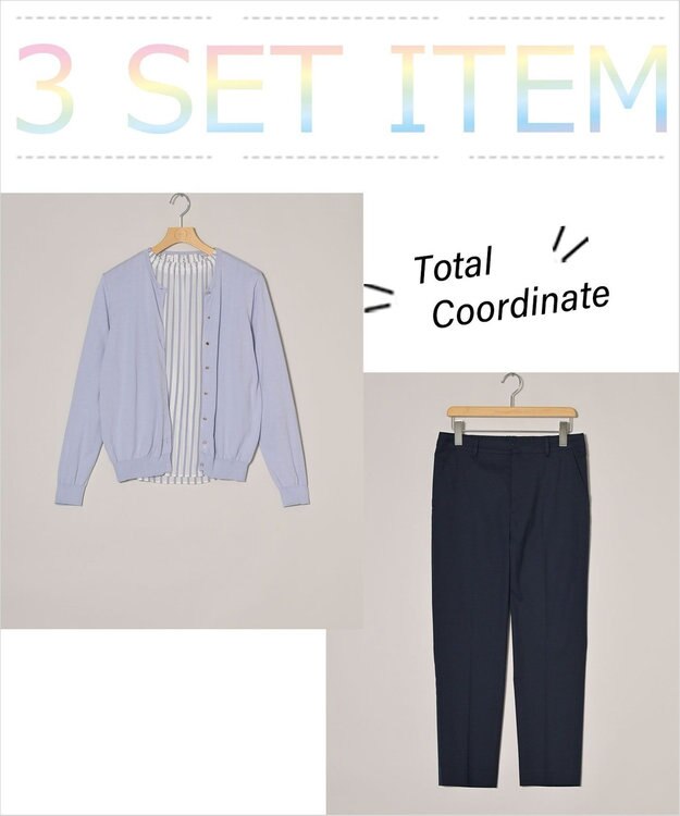 ONWARD Reuse Park 3セット商品/サイズL【J.PRESS】ニット春夏×ブラウス春夏×パンツ春夏 その他