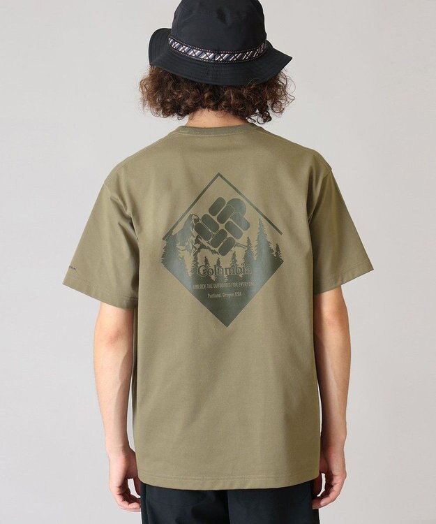 Columbia Columbia/ アーバンハイクグラフィックショートスリーブTシャツ /コロンビア Sage Back Print