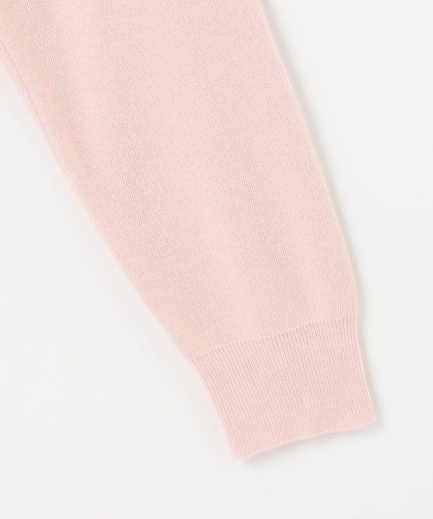 #Newans 【カシミヤ混】コンパクトニットカーディガン ピンク