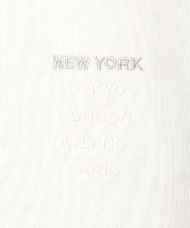 ICB 【30th ANNIVERSARY】New Yorkフォトプリント ロングスリーブTシャツ オフホワイト系