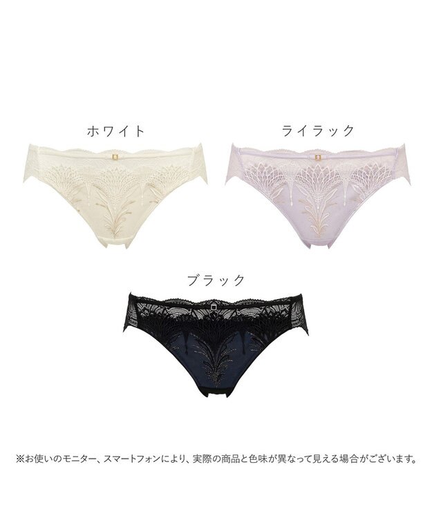 BRADELIS New York 【BRADELIS New York】ローズスタイルパンティ26S1 ホワイト