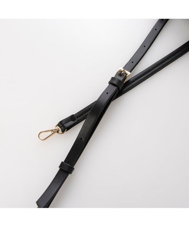 UNBILLION カカトゥ kakatoo / チュールフリンジミニ2wayカゴバッグ ブラック