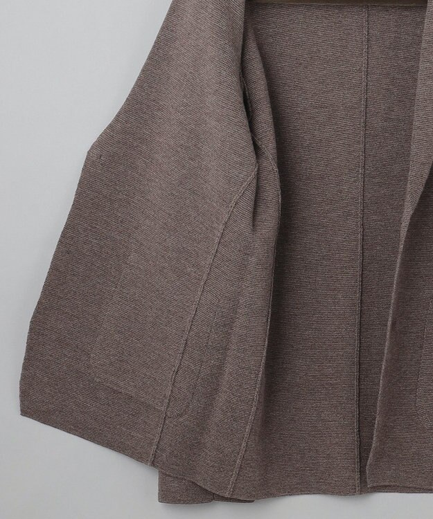 GOTAIRIKU 【エクストラファインメリノウール】ミラノリブニットジャケット ベージュ系